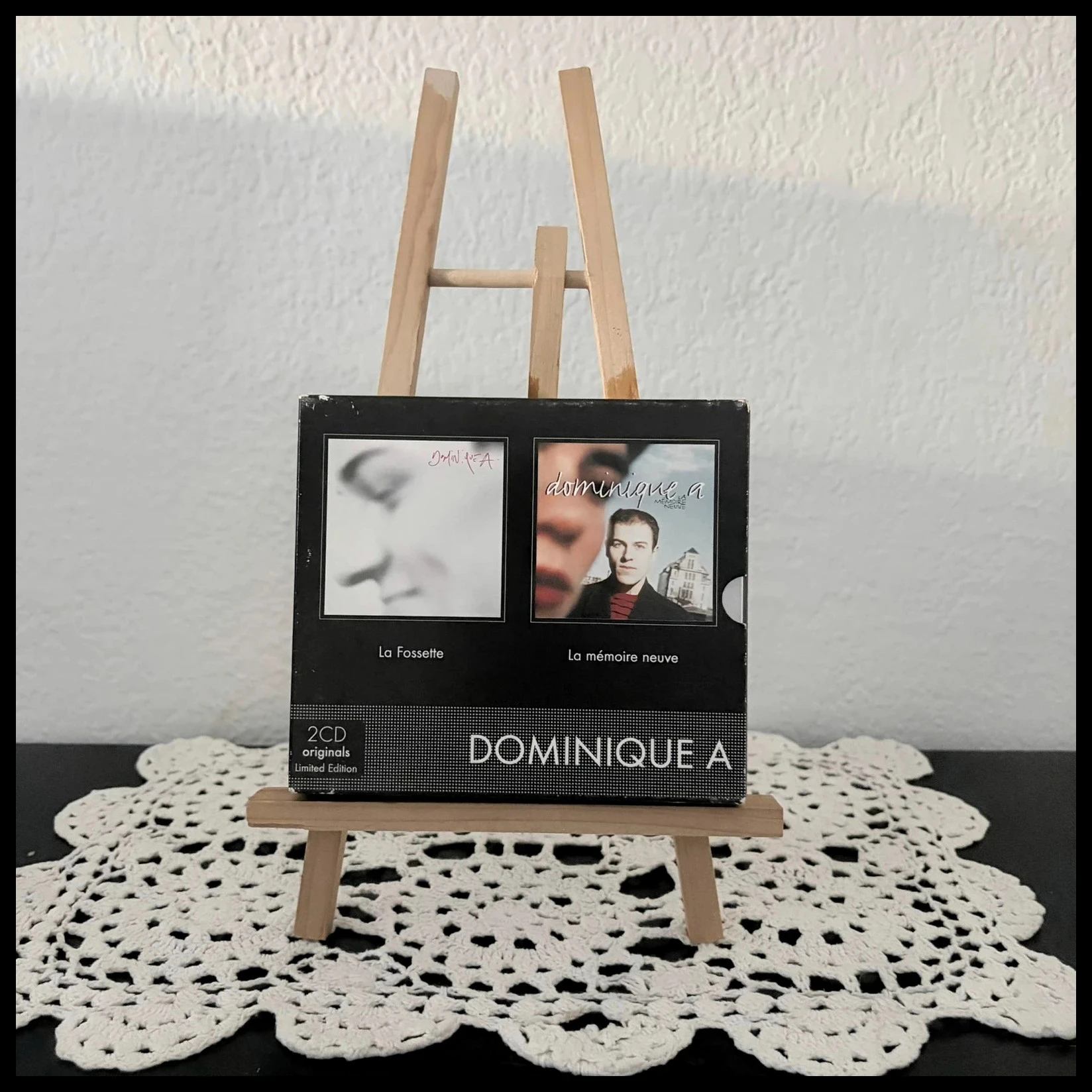 Coffret Dominique A 2 CD – La Fossette & La Mémoire Neuve (Édition Limitée)